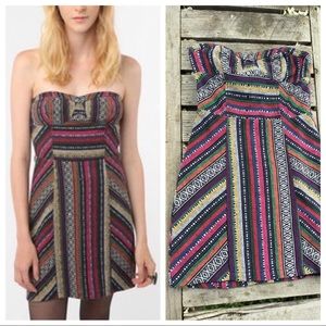 Staring At Stars Tribal Print Strapless 2